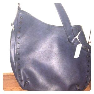 Navy/indigo purse
